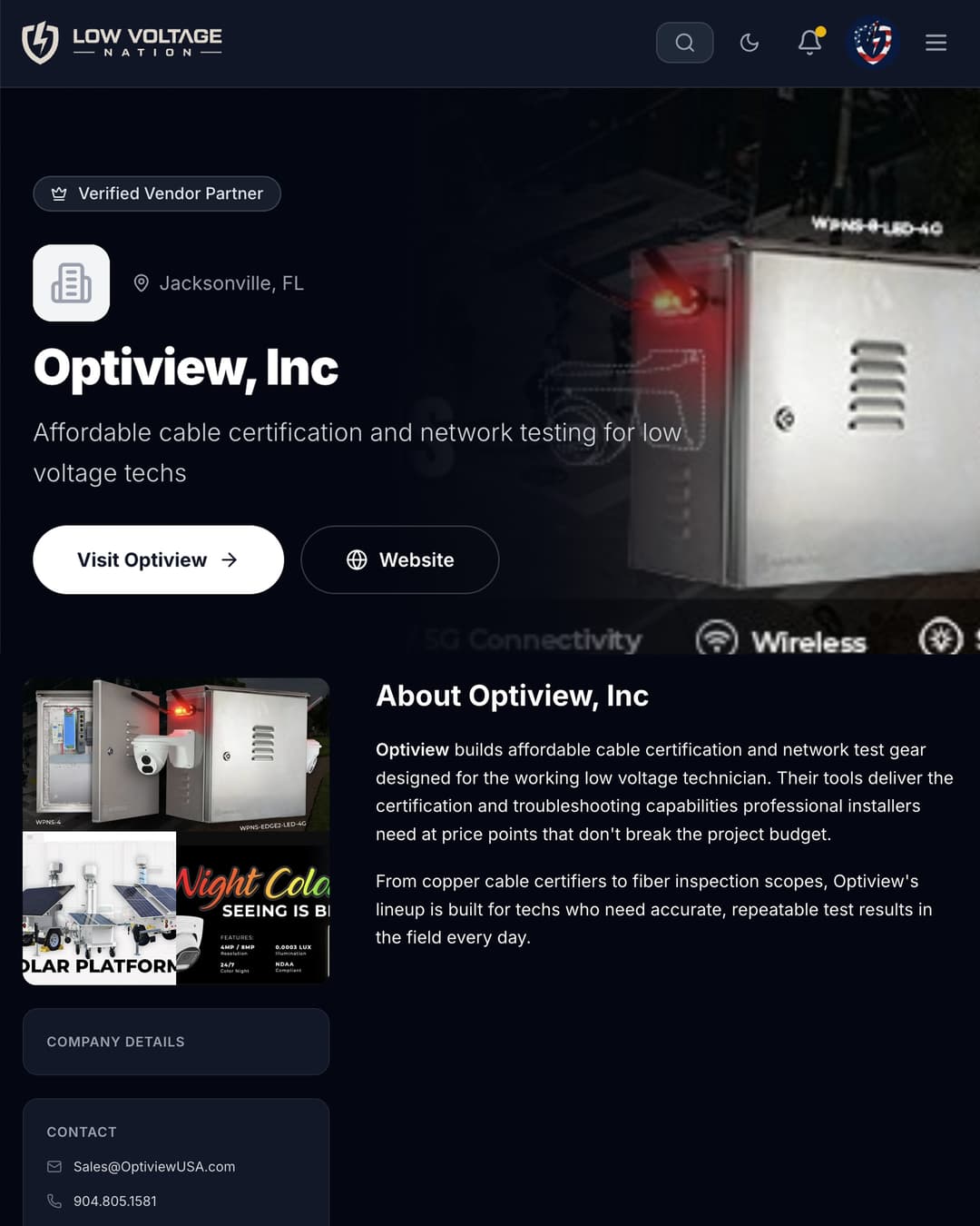 Sponsored Optiview content produced by Low Voltage Nation